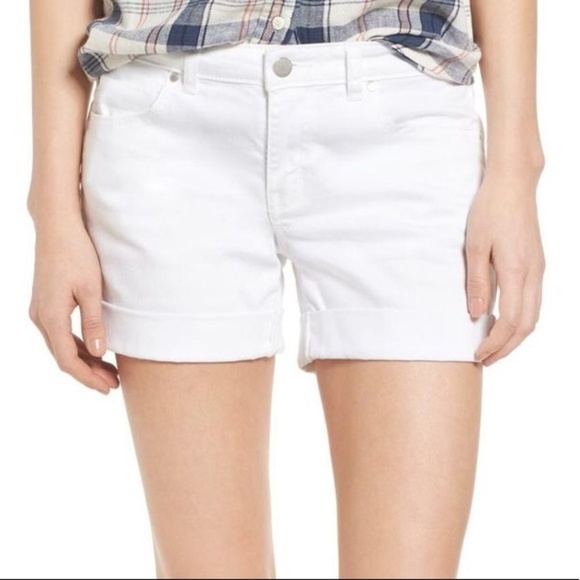 caslon denim shorts